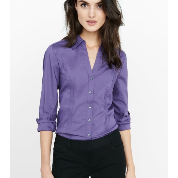 Express Tops - Express Button Down Shirt, NWOT